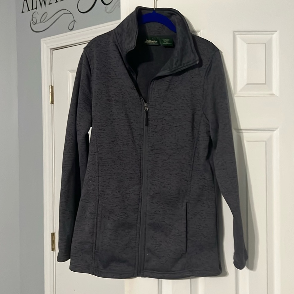 Stillwater Full-Zip Jacket in Dusty Blue
